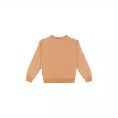 MOSCHINO Embroidered cotton sweatshirt