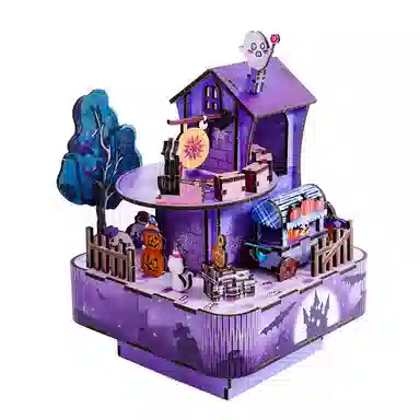 萌吉码 芒羊魔法城堡 拼装模型