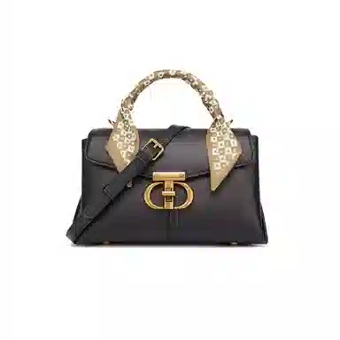 红蜻蜓 优雅复古时尚气质妈妈百搭高级感通勤 牛皮 单肩包斜挎包手提包 女款 多色