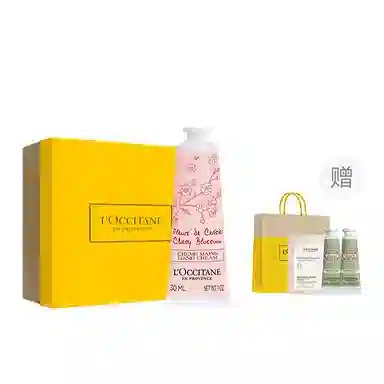 欧舒丹 甜蜜樱花乳木果玫瑰云中月桂香氛手霜套装 保湿滋润