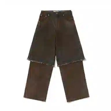 PIET Overlayed Denim Trousers