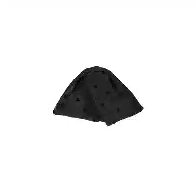 水中玉 韩系牛仔蓝爱心三角抓夹高级感后脑勺盘发鲨鱼夹子发卡发抓头饰 亚克力 发夹 女款