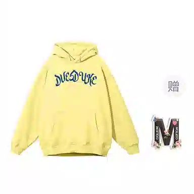棉购 慵懒风印花上衣休闲时尚潮流百搭加绒加厚简约宽松卫衣 女款