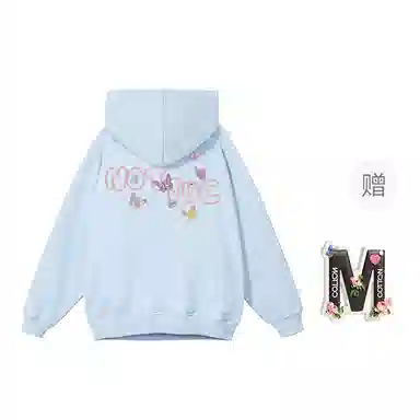 棉购 连帽美式国潮重磅宽松卫衣 女款