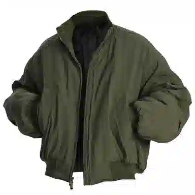 布客行 美式高街老钱风复古百搭飞行员教练立领短款宽松保暖防风防水潮流外套夹克 男女同款