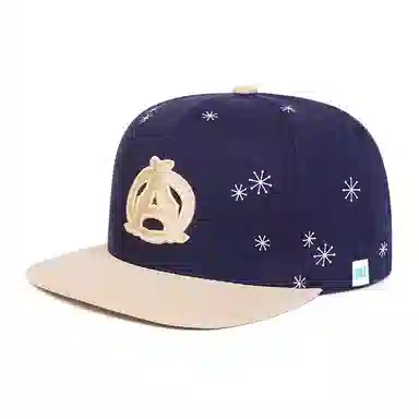 心水好物 韩版高品质立体字母刺绣平沿潮酷街头街舞嘻哈美式 棉 棒球帽 男女同款情侣款