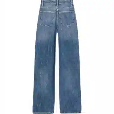 ZARA Trf High Waist Wide Leg Jeans