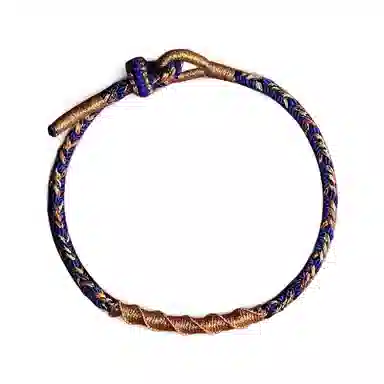 大唐国鼎 十二生肖转运上岸新中式国潮小众设计 诸事顺利时来好运旺事业学业财运 好运 织物 手绳 男女同款情侣款