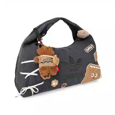 adidas Originals Bear Cookie Tote Bag Black