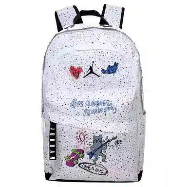 Jordan Backpack White