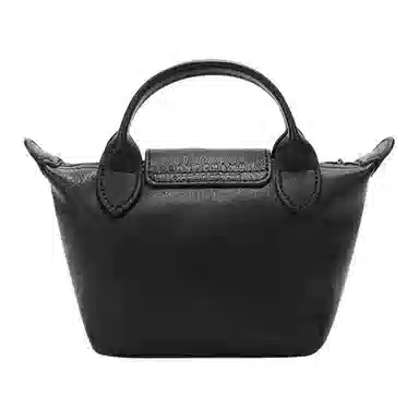 LONGCHAMP Le Pliage Cuir13 Black