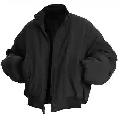 布客行 美式高街老钱风复古百搭飞行员教练立领短款宽松保暖防风防水潮流外套夹克 男女同款