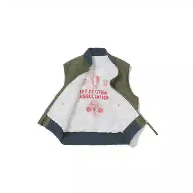 PIET Distressed Vest MA-1