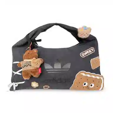 adidas Originals Bear Cookie Tote Bag Black