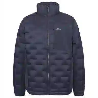 鸭鸭 纯色轻薄立领时尚简约百搭外套羽绒服 男款