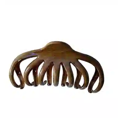 尚先生 流行复古大号抓夹气质美拉德南瓜发饰气质夹子 亚克力 发夹 女款