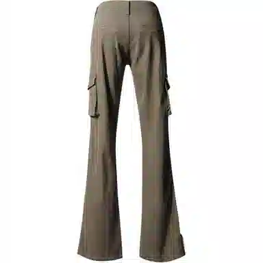 如续 美式复古微喇简约拖地裤子牛仔裤 女款