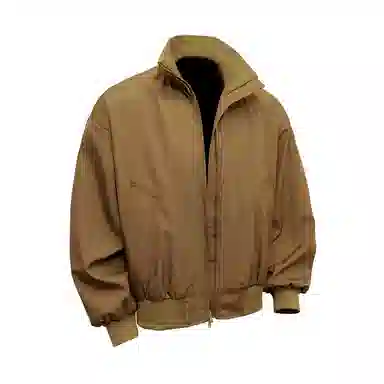 布客行 美式高街老钱风复古百搭飞行员教练立领短款宽松保暖防风防水潮流外套夹克 男女同款