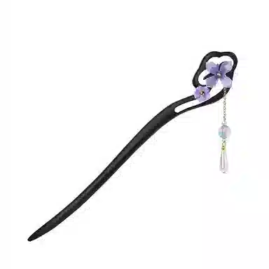 聆听花开 高品质精致优雅新中式个性民族风发饰汉服旗袍古风国潮复古高级感轻奢素雅发钗小苍兰 树脂 发簪 女款