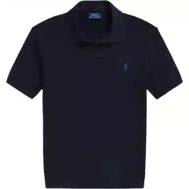 Polo Ralph Lauren Rib Knit Cotton Turtleneck Polo Shirt Men