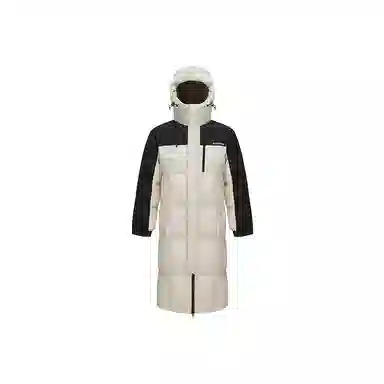 波司登 过膝款时尚连帽羽绒服 男款