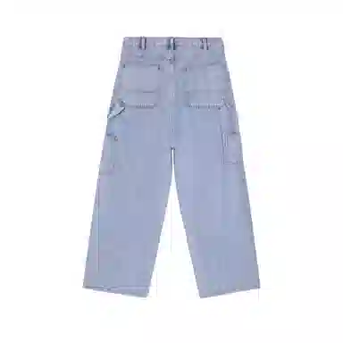 IDLT Loose A-Line 11.8oz Washed Denim Jeans