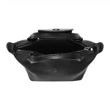 LONGCHAMP Le Pliage Cuir13 Black