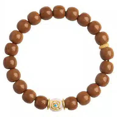 木盛缘 【灵慧机敏  步步高升】#好运 猴头核桃 易盘玩上色快手串高油高密文玩手链小众设计款 男女同款情侣款