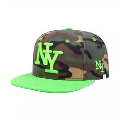 心水好物 美式潮酷街头立体刺绣字母可调节街舞嘻哈潮酷平檐帽 棉 棒球帽 男女同款情侣款