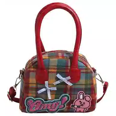 Ainitu Vintage Wool Shoulder Bag