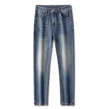 恒源祥 男士舒适长裤设计感牛仔裤 男款