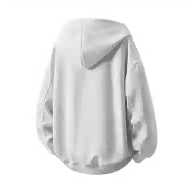 PISYPOX Retro Letter Print Hoodie