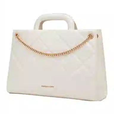 CHARLES&KEITH CK Quilted Chain Crossbody Bag Medium