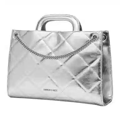 CHARLES&KEITH CK Quilted Chain Crossbody Bag Medium