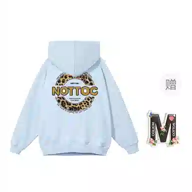 棉购 简约设计美式连帽长袖卫衣 男女同款