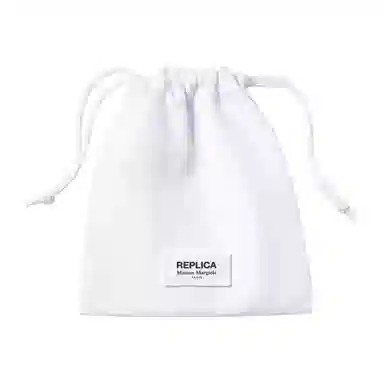 Maison Margiela Drawstring Bag White