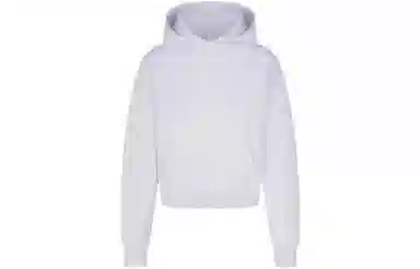 SKIMS Cotton Fleece Classic Hoodie Light Heather Grey