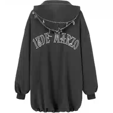 13 DEMARZO FW25 Hoodie Dress