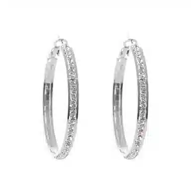 澜耀 银河极简  奢华耳饰 气质潮流 铜合金 耳环 女款