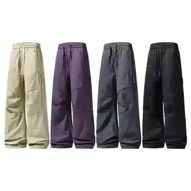 金盾 潮流夏季阔腿长裤休闲裤 男款