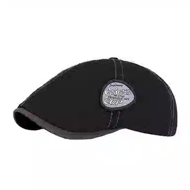 雅鹿优选 美式复古小众设计大头围前进帽休闲出行百搭文艺潮流 棉 贝雷帽 男女同款情侣款