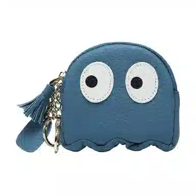 掐尖 创意卡通可爱拉链钱袋真皮硬币包小众设计软皮钥匙包卡包 头层牛皮 零钱包 女款 多色