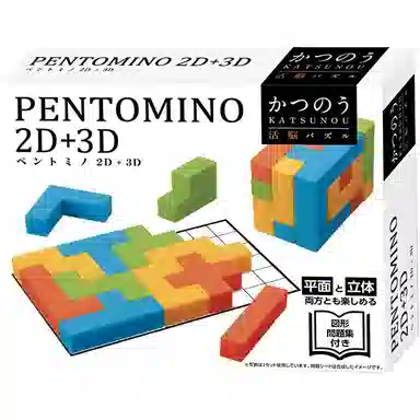 HANAYAMA Pentomino 3DPuzzle