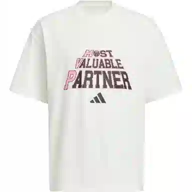 adidas BASKETBALL SS25 SLOGAN T-SHIRT T