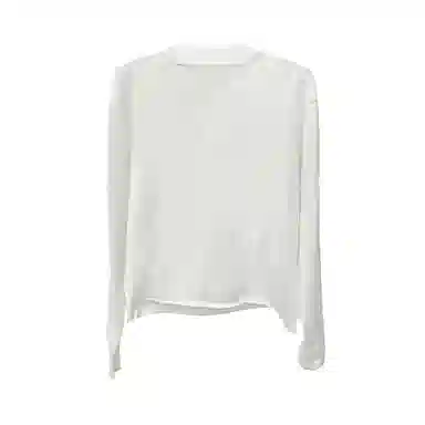 WANNA LAB 25FW Angel Reaper Rune V-Neck Knit Long Sleeve Tee