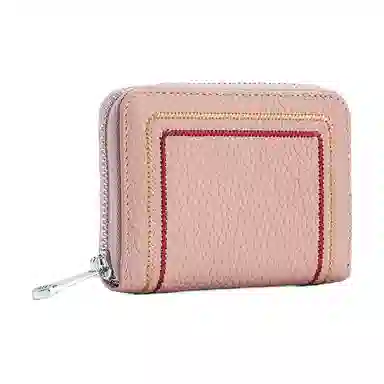 掐尖 多卡位卡片简约软皮零钱包硬币 头层牛皮 卡包 常规 女款 多色