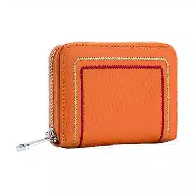 掐尖 多卡位卡片简约软皮零钱包硬币 头层牛皮 卡包 常规 女款 多色