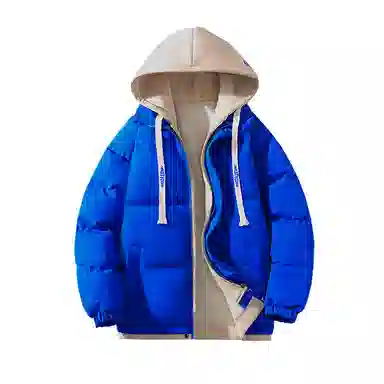 金盾 冬季假两件长袖外套棉服 男款