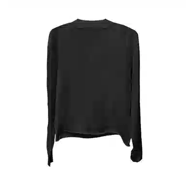 WANNA LAB 25FW Angel Reaper Rune V-Neck Knit Long Sleeve Tee
