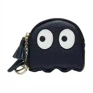 掐尖 创意卡通可爱拉链钱袋真皮硬币包小众设计软皮钥匙包卡包 头层牛皮 零钱包 女款 多色